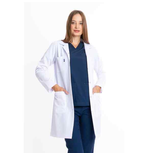 Ucak Women Lab Coat,Long,Classic